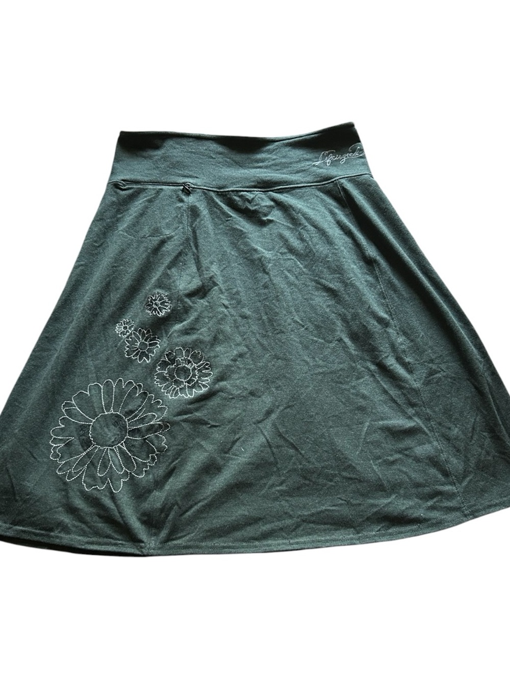 Life is good a-line skirt - Picture 2 of 8
